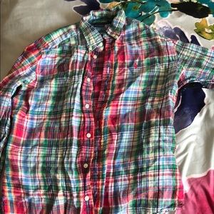 Ralph Lauren Linen Button Down